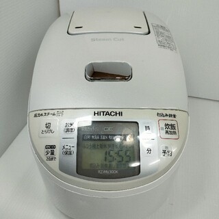 日立　圧力IHスチーム炊き　RZ-MV100K　極上炊き(炊飯器)