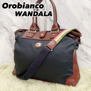 Orobianco - オロビアンコ トートバッグ ナイロン レザー ワンダラ
