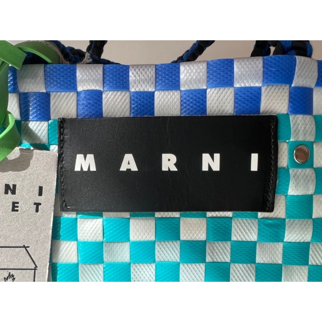 Marni - 入手困難☆マルニマーケット かごバッグ ピクニックバッグ