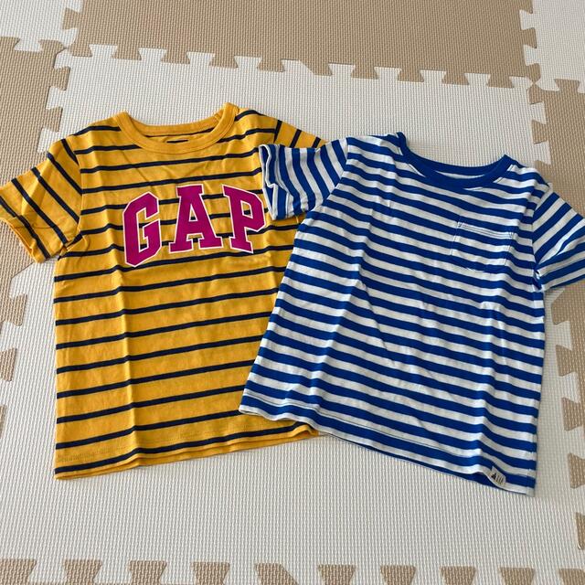 babyGAP(ベビーギャップ)の子供服 GAP ギャップ Tシャツ 2枚まとめ売り 3years 100cm相当 キッズ/ベビー/マタニティのキッズ服男の子用(90cm~)(Tシャツ/カットソー)の商品写真