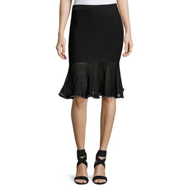 アレキサンダー ワン Alexander wang ボールチェーンニットスカート