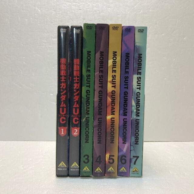 機動戦士ガンダムUC DVD 全巻セット ユニコーン エンタメ/ホビーのDVD/ブルーレイ(アニメ)の商品写真