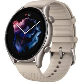 【新品 未使用】Amazfit GTR 3 スマートウォッチ ムーンライトグレイ(腕時計(デジタル))