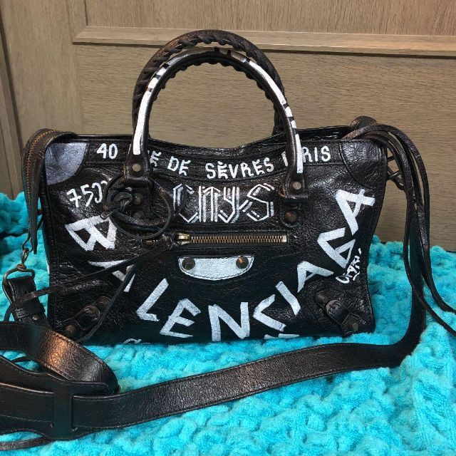 balenciaga レザーショルダー　値下げしました