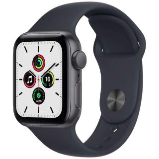 アップルウォッチ(Apple Watch)のApple Watch SE(GPSモデル)40mm スペースグレー　(腕時計(デジタル))