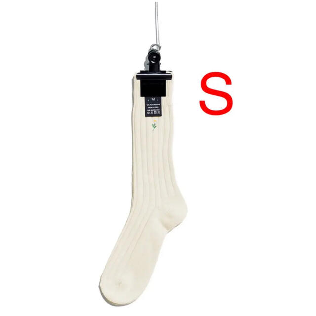 PEACEMINUSONE(ピースマイナスワン)のPEACEMINUSONE SOCKS #4 Natural S レディースのレッグウェア(ソックス)の商品写真