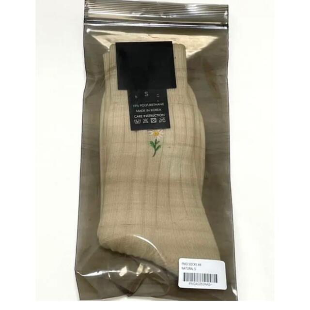 PEACEMINUSONE(ピースマイナスワン)のPEACEMINUSONE SOCKS #4 Natural S レディースのレッグウェア(ソックス)の商品写真