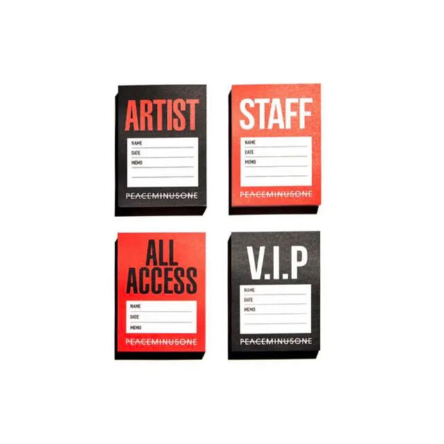 PEACEMINUSONE STICKY NOTE - その他
