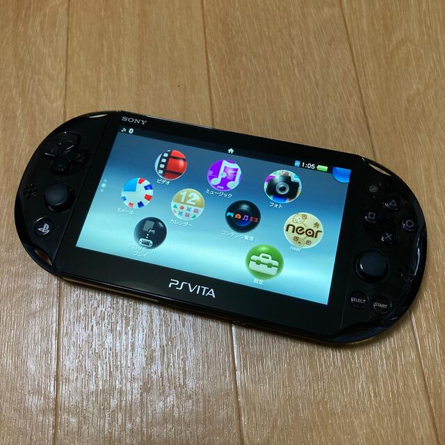 PS VITA PCH-2000 ブラックゲームソフト/ゲーム機本体