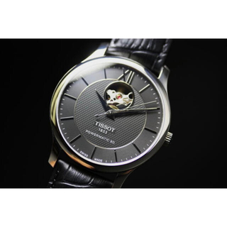 ティソ(TISSOT)のスイス製ティソオープンハート自動巻きPOWERMATIC80(腕時計(アナログ))