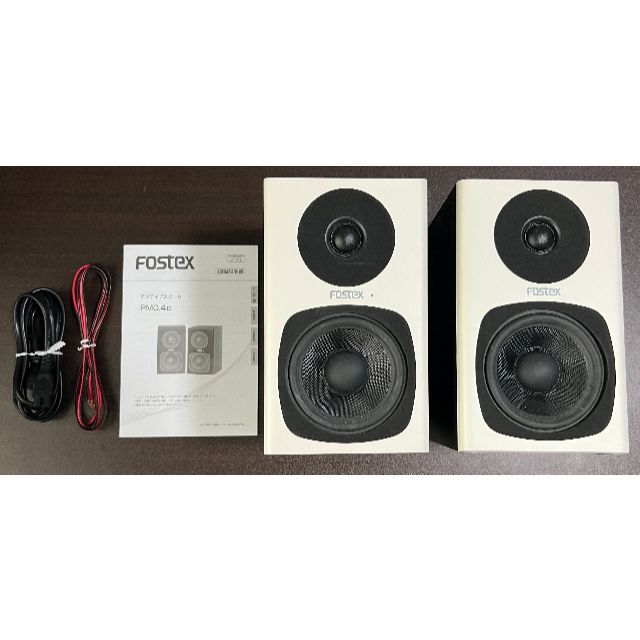 Fostex PM0.4.C CWJPN ホワイト アクティブスピーカー  楽器のレコーディング/PA機器(スピーカー)の商品写真