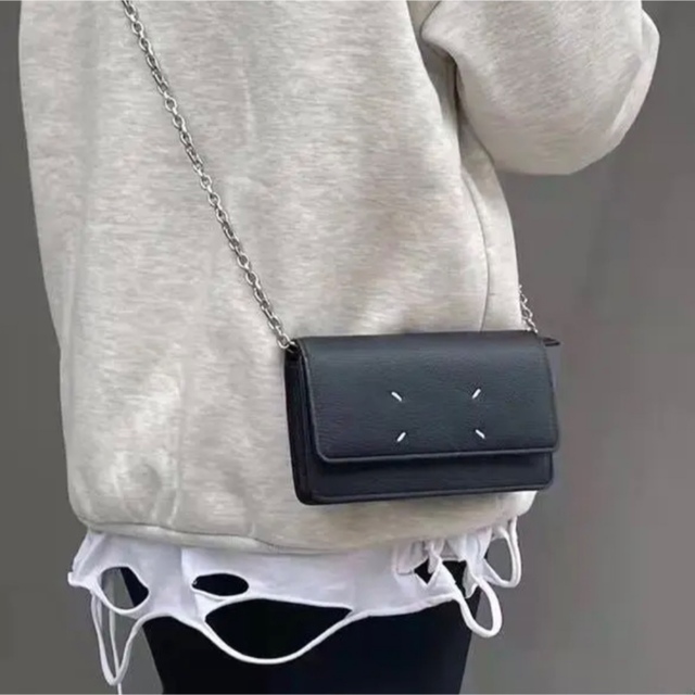 安い売り Maison Margiela チェーンショルダーウォレット bodycontourz.com