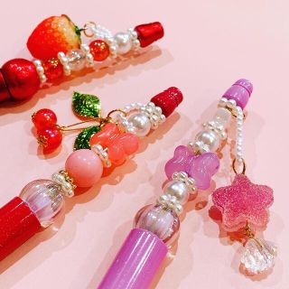 送料無料でお届け まとめ売り カスタムボールペン ビーズ ロンデル
