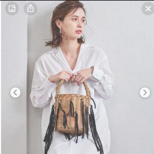 人気 完売 ラドロー LUDLOW バスケット レザーフリンジ カゴバッグ