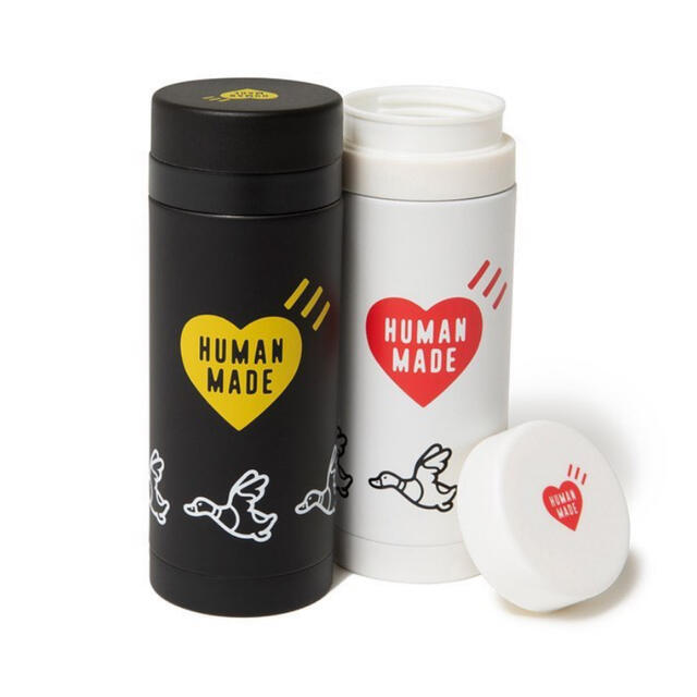 HUMAN MADE(ヒューマンメイド)の2個セット human made タンブラー BOTTLE 200ml 水筒 インテリア/住まい/日用品のキッチン/食器(タンブラー)の商品写真