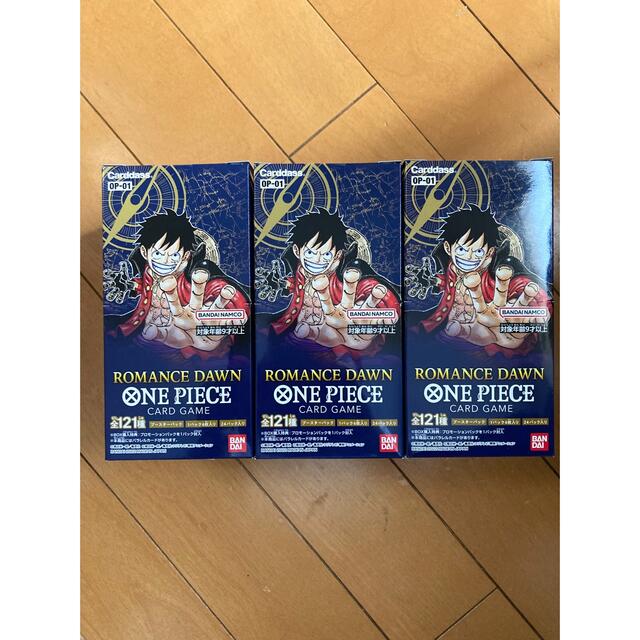 ONE PIECEカードゲーム OP-01 ROMANCE DAWN 3BOX