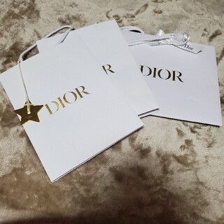 ディオール(Dior)の【Dior】ショップ袋 紙袋 3枚セット(ショップ袋)
