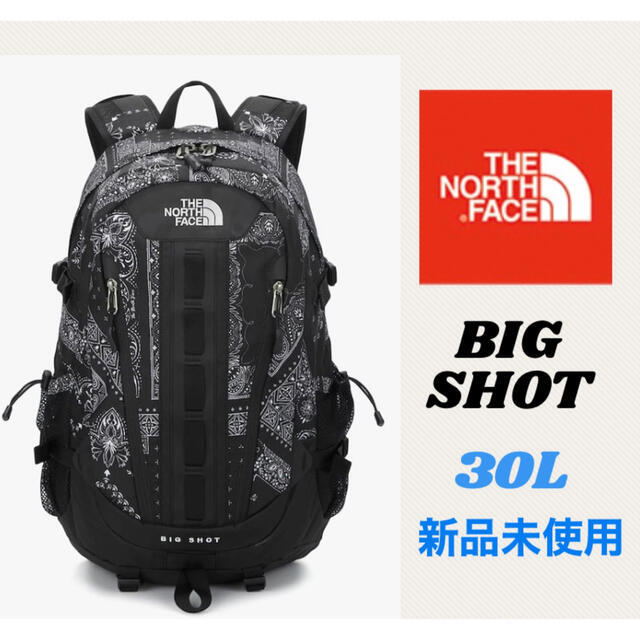 【新品】THE NORTH FACE BIG SHOT リュック ペイズリー