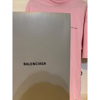 BALENCIAGA pink Tシャツ