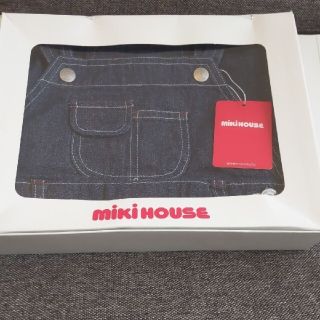 ミキハウス(mikihouse)の新品 ミキハウス mikihouse ロゴ オーバーオール サロペット 100(パンツ/スパッツ)