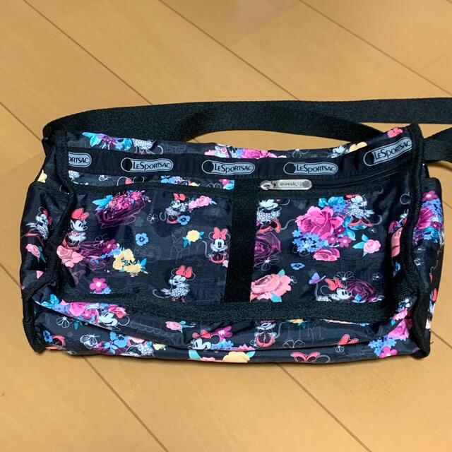 LeSportsac(レスポートサック)の【未使用】LESPORTSACショルダーバッグ / ディズニー / ミニーマウス レディースのバッグ(ショルダーバッグ)の商品写真