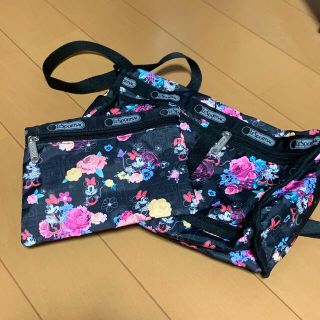 レスポートサック(LeSportsac)の【未使用】LESPORTSACショルダーバッグ / ディズニー / ミニーマウス(ショルダーバッグ)