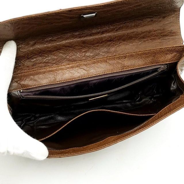 美品 ハマノ HAMANO 濱野皮革工藝 ハンドバッグ 03-22072904