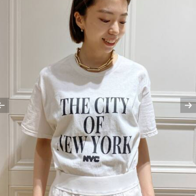 DEUXIEME CLASSE(ドゥーズィエムクラス)のNew York Tシャツ レディースのトップス(Tシャツ(半袖/袖なし))の商品写真