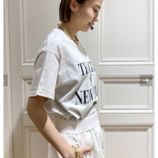 DEUXIEME CLASSE(ドゥーズィエムクラス)のNew York Tシャツ レディースのトップス(Tシャツ(半袖/袖なし))の商品写真