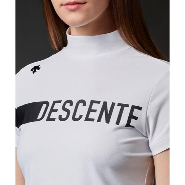 DESCENTE - デサントゴルフ レディースゴルフウェア トップスM 半袖 DESCENTE - デサントゴルフ レディースゴルフウェア トップスM 半袖