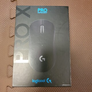 ロジクール G PRO X SUPERLIGHT ゲーミングマウス最軽量 美品！(PC周辺機器)