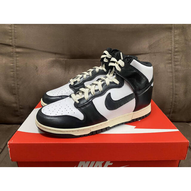 26.5 Nike Dunk ナイキ ダンク Vintage Black パンダ