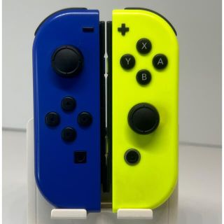 ニンテンドースイッチ(Nintendo Switch)の【美品】人気カラー ス Switch ブルー・イエロー ジョイコン(家庭用ゲーム機本体)