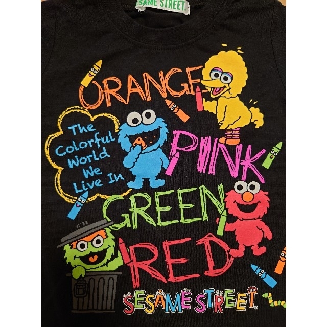 SESAME STREET(セサミストリート)のセサミストリート　シャツ キッズ/ベビー/マタニティのキッズ服男の子用(90cm~)(Tシャツ/カットソー)の商品写真