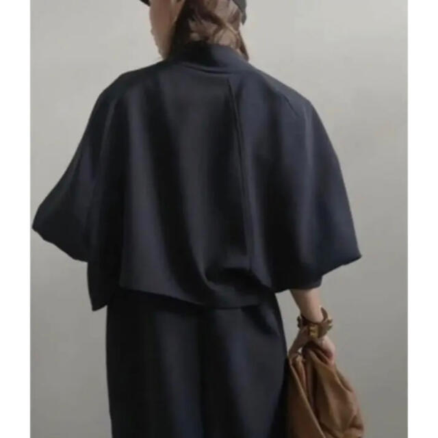 ロングワン Ameri - OTONA SHORT JACKET SET UP DRESS ベージュの通販 