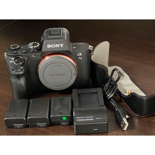 カメラ超美品　Sony α7II おまけは互換バッテリー5個