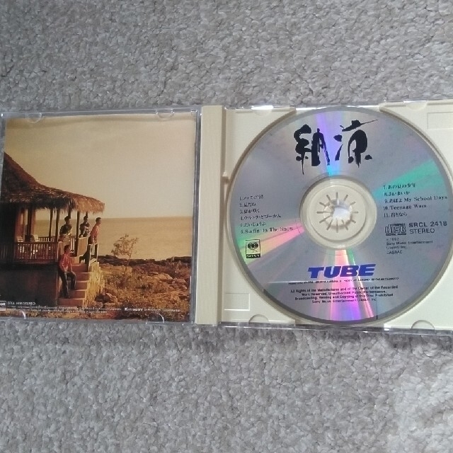 TUBE  CD 5枚ｾｯﾄ(浪漫の夏缶&ﾎﾟｽﾄｶｰﾄﾞ付き😊) エンタメ/ホビーのCD(ポップス/ロック(邦楽))の商品写真