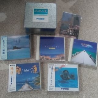 TUBE  CD 5枚ｾｯﾄ(浪漫の夏缶&ﾎﾟｽﾄｶｰﾄﾞ付き😊)(ポップス/ロック(邦楽))