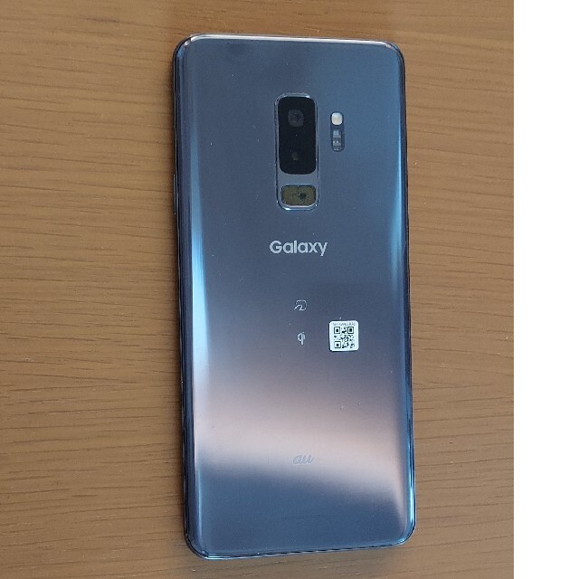 Galaxy(ギャラクシー)のau版 GALAXY S9+(プラス) グレー スマホ/家電/カメラのスマートフォン/携帯電話(スマートフォン本体)の商品写真