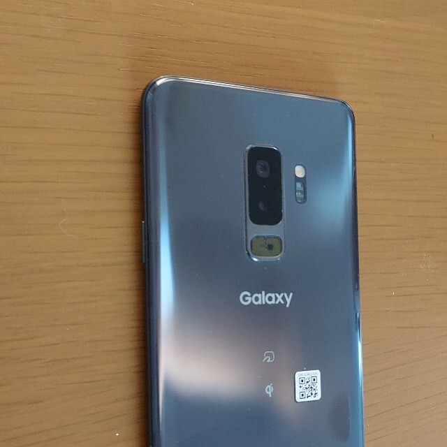 Galaxy(ギャラクシー)のau版 GALAXY S9+(プラス) グレー スマホ/家電/カメラのスマートフォン/携帯電話(スマートフォン本体)の商品写真