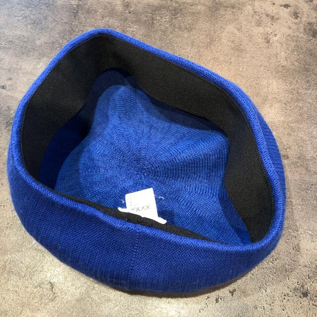 カシラ　ベレー帽　ブルー レディースの帽子(ハンチング/ベレー帽)の商品写真
