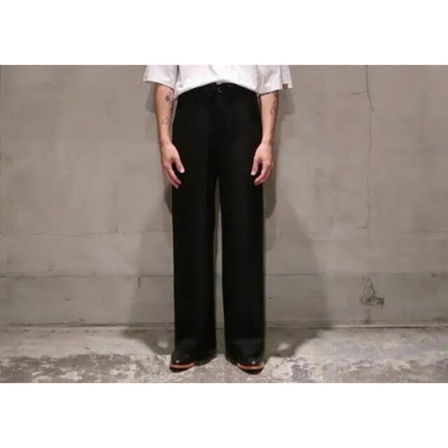 おすすめ! SUNSEA 22AW SUNSEA N.M PANTS THICKENED N.M w/耳