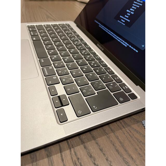 Apple(アップル)の専用Nana様　MacBookAir M1 8G 256G 【充放電回数3回】 スマホ/家電/カメラのPC/タブレット(ノートPC)の商品写真