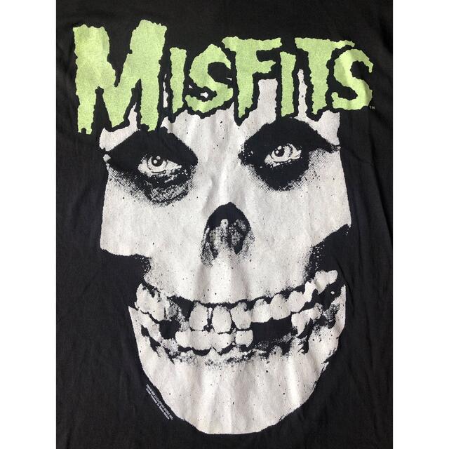 ほぼデッドストック MISFITS ミスフィッツ Tシャツ L 黒 ビンテージ