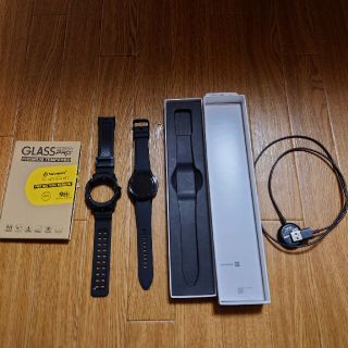 サムスン(SAMSUNG)のgalaxy watch4 classic 42mm black(腕時計(デジタル))