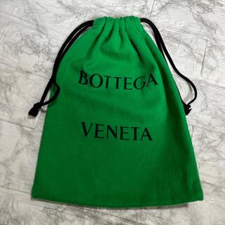 ボッテガヴェネタ(Bottega Veneta)のボッテカ　ヴェネタ　グリーン巾着(ショップ袋)