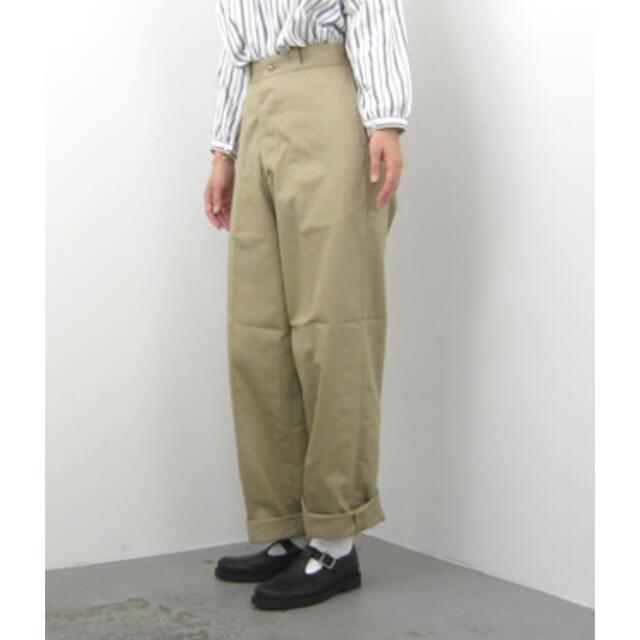 LENO リノ ワイドチノパンツ L1902-PT001 LENO WIDE CHINO TROUSERS ワイドチノパンツ