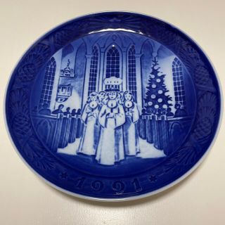 ロイヤルコペンハーゲン(ROYAL COPENHAGEN)のロイヤルコペンハーゲン・１９９１年イヤープレートＡ(陶芸)