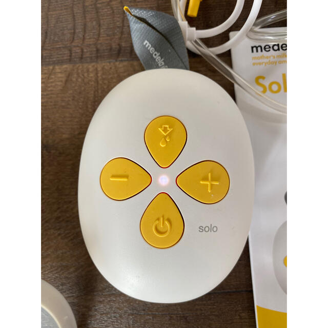 数量限定HOT 美品 メデラmedela 電動搾乳機『solo ソロ』 ソロ電動さく乳器の通販 by いっと's shop｜ラクマ 