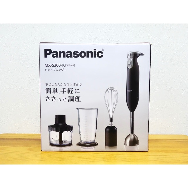 Panasonic - Panasonic ハンドブレンダー MX-S300の通販 by チクタク ...